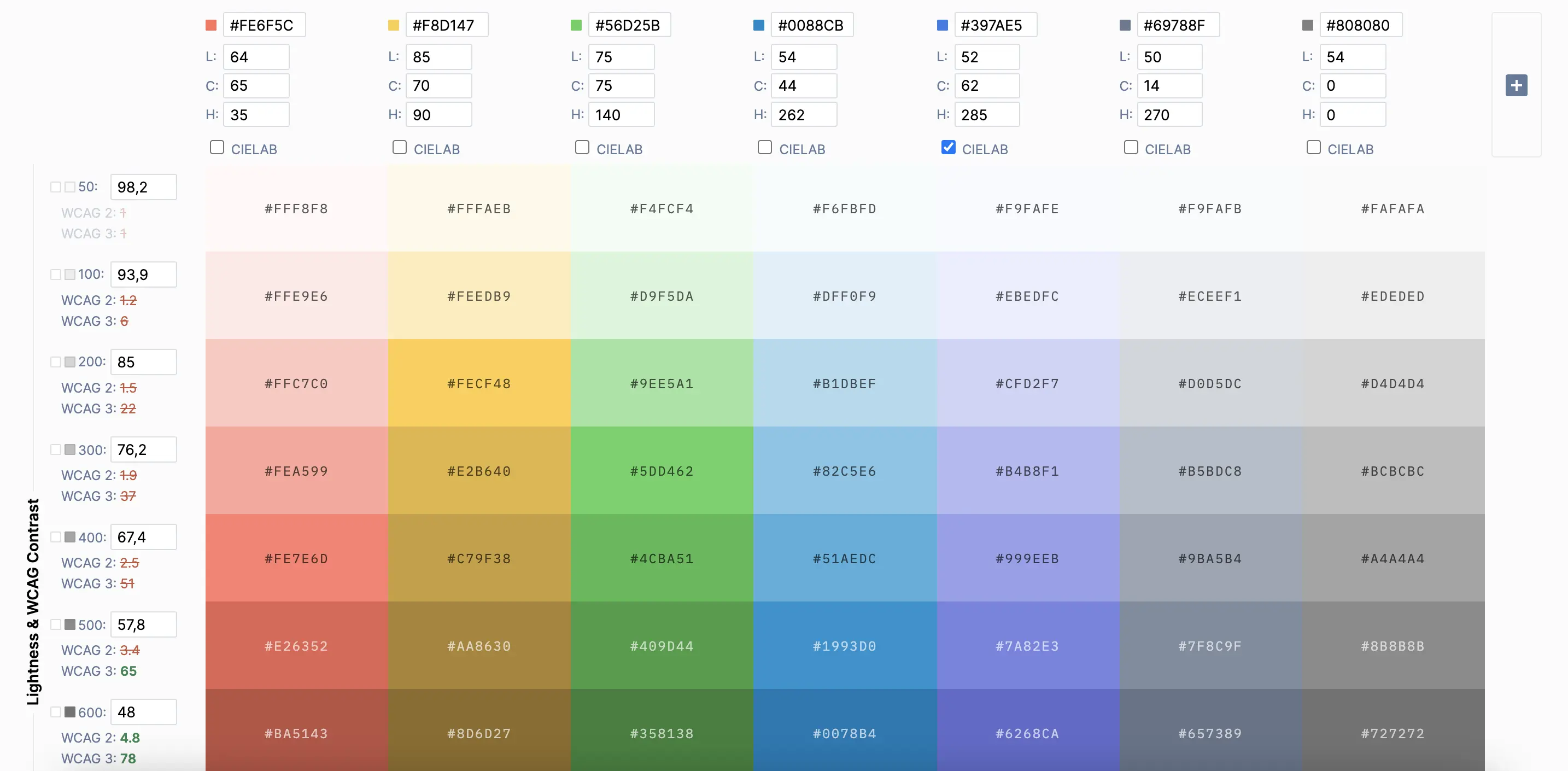 Accessible Palette